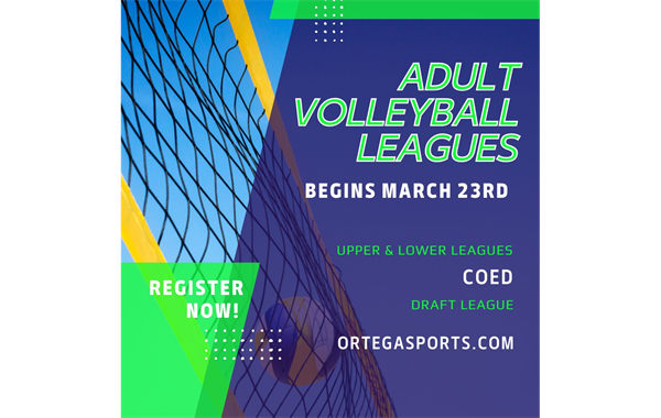 Adult Volleyball begins Thursday!